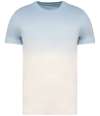 NS345 Native Spirit Unisex Dip Dye T Shirt Dip Dye Aquamarine colour image